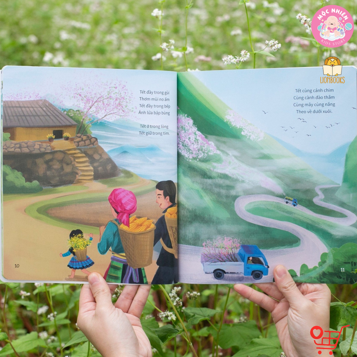 Sách Tết 2024 - Tết Trong Tim Mình - Xin Chào Tết Ơi - LionBooks