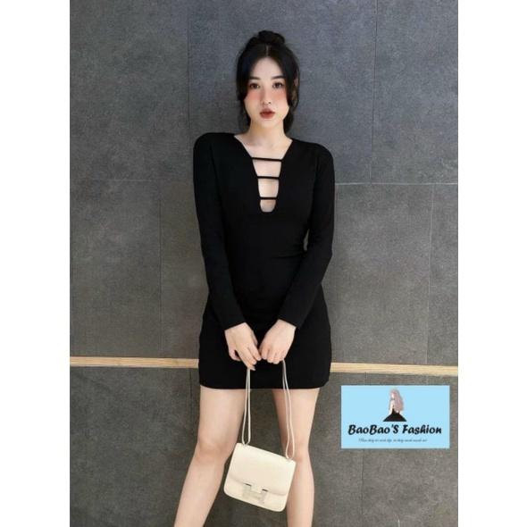 Đầm hot girl chất umi hàn cực đẹp
