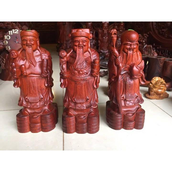 Bộ tượng phúc lộc thọ cao 40 cm