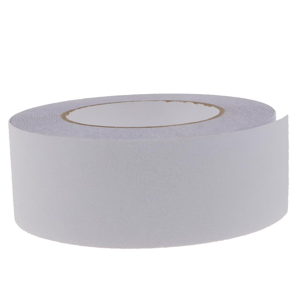 5cm Anti Slip Tape Stair Safety Backed Strong Self Adhesive Grip Black 10m