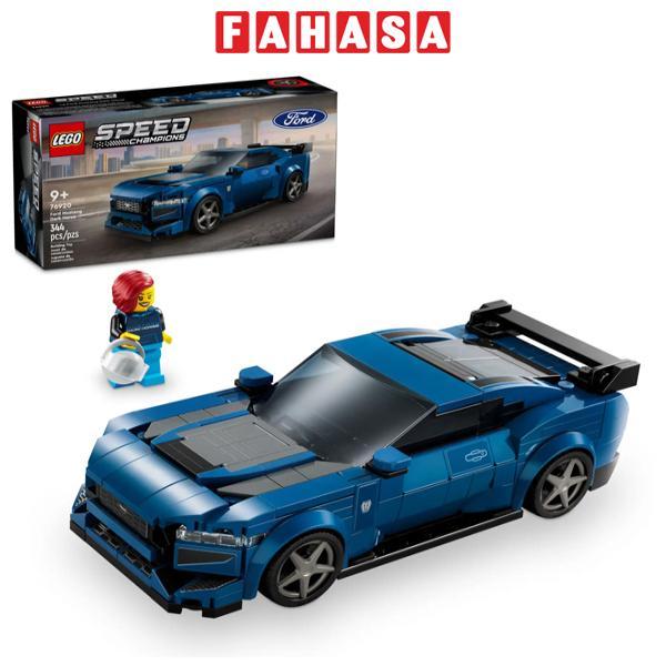 Đồ Chơi Lắp Ráp Siêu Xe Ford Mustang Dark Horse - Ford Mustang Dark Horse Sports Car - Lego Speed Champions 76920 (344 Mảnh Ghép)