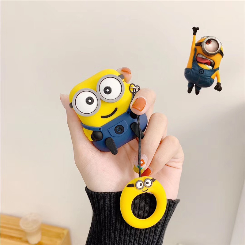 Airpods case - Ốp bảo vệ dành cho AirPods 1/2 - Minion