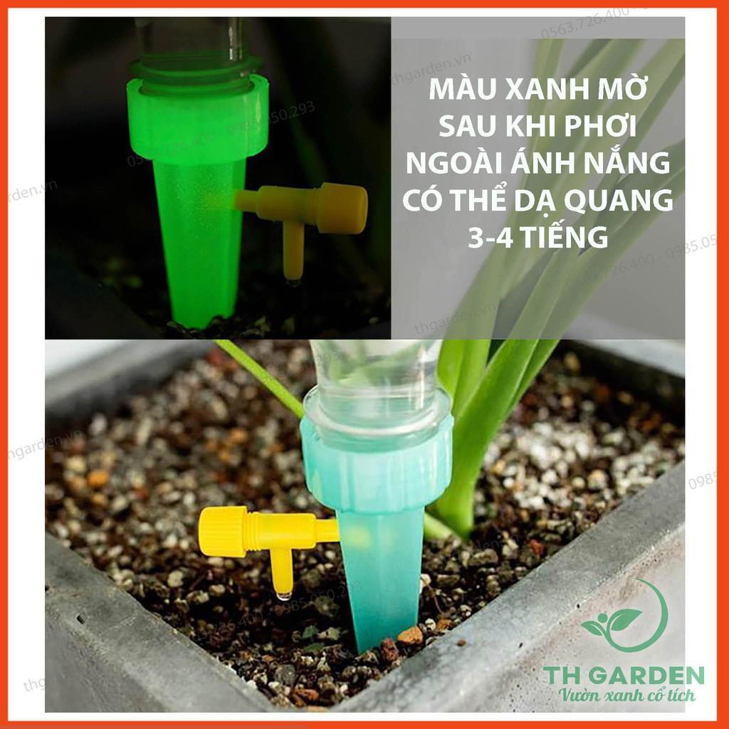 12 VÒI TƯỚI NƯỚC NHỎ GIỌT CHẢY CHẬM TỰ ĐỘNG - Lắp vừa nhiều mẫu chai 208801-1