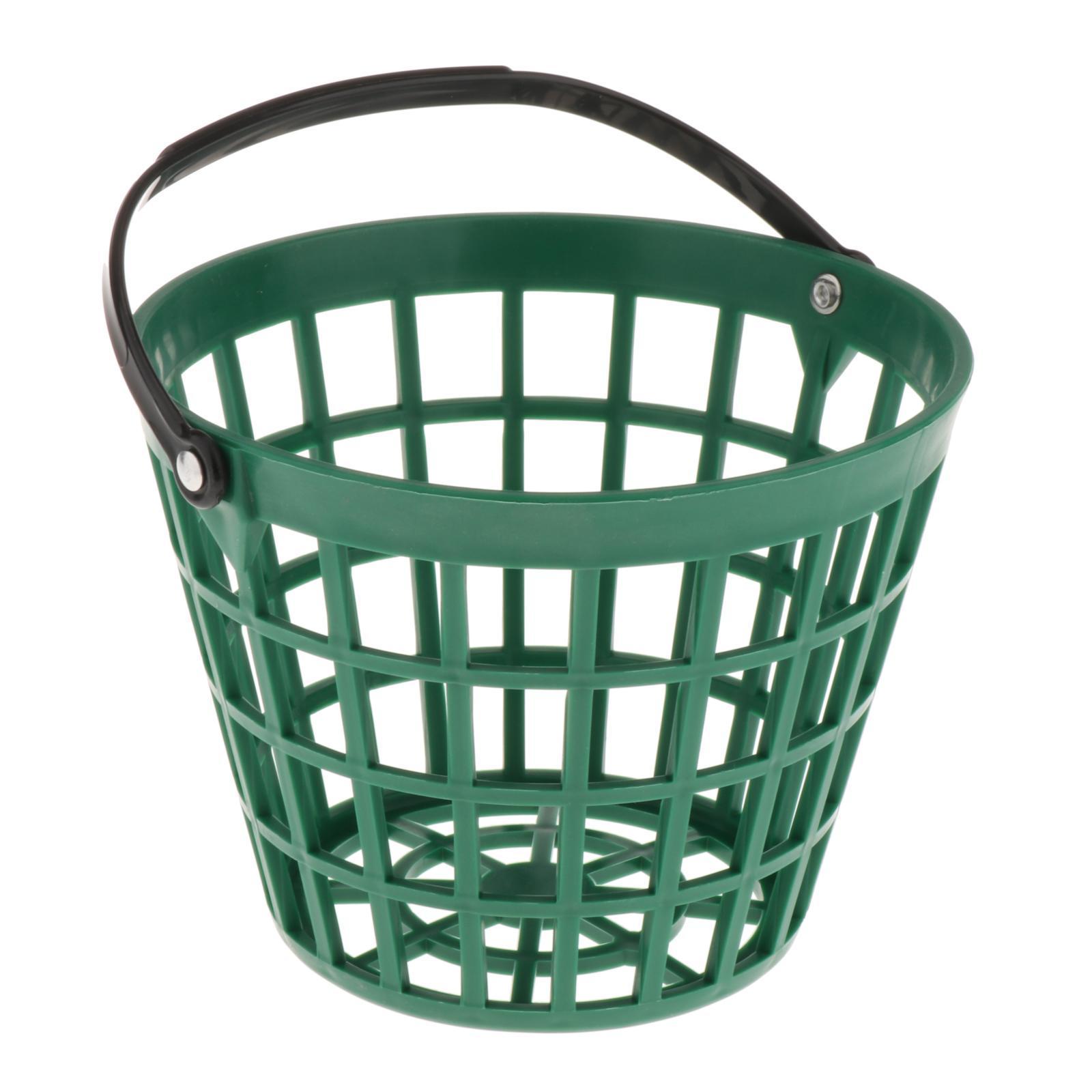Ball Basket Golf Range Bucket Storage Organizer Holds 25 Balls