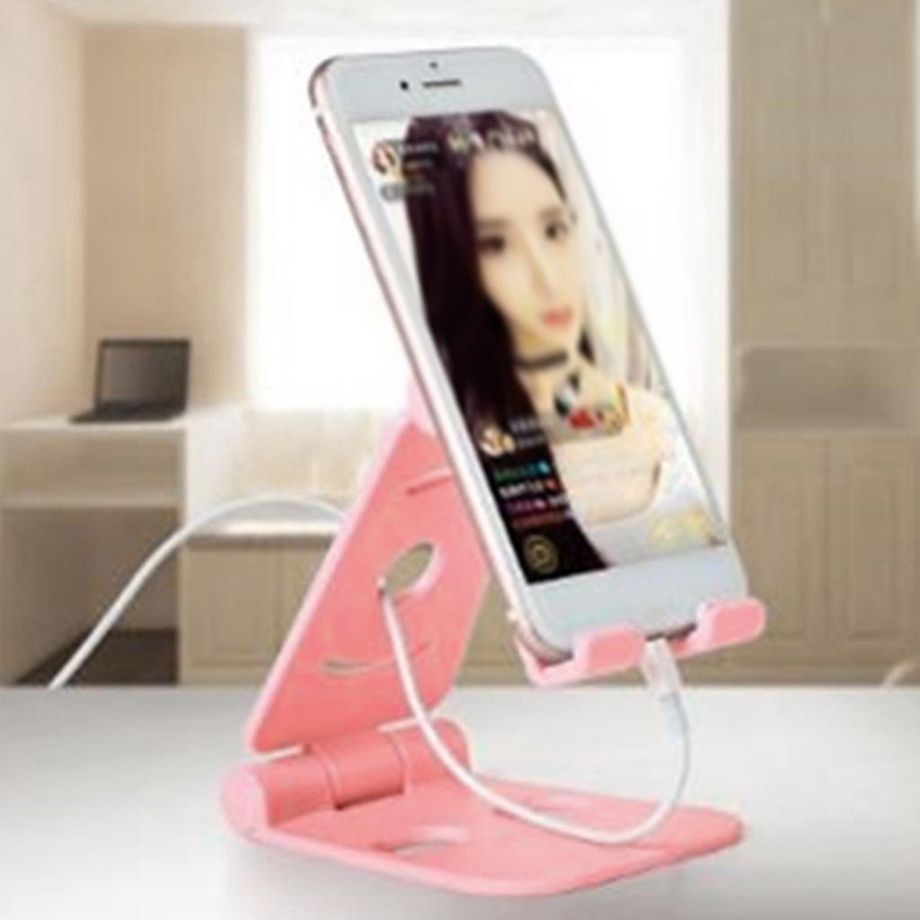 【ky】Universal Desktop Tablet Phone Stand ABS Folding Portable Cellphone Bracket Gift