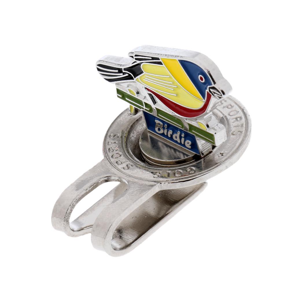 Hat Clip Golf Ball Marker Clip Onto Golf Cap Visor Gift