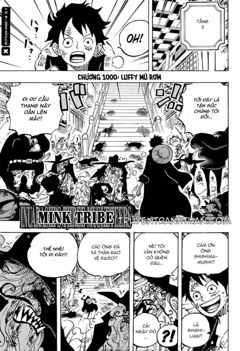 đảo hải tặc - one piece chapter 1000 1