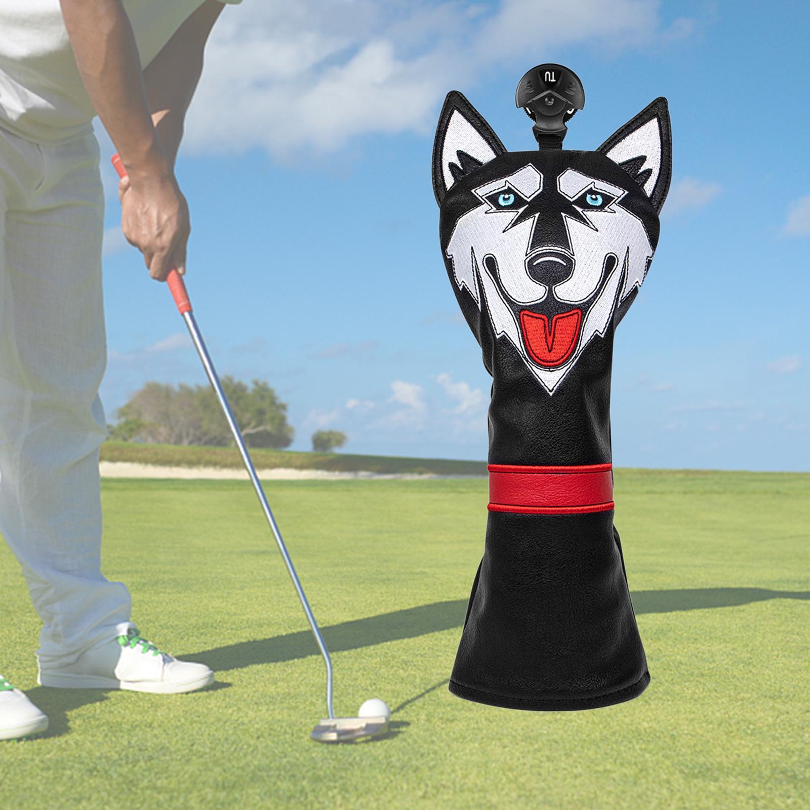 Durable Golf Club Head Cover Wood Headcover Unisex Waterproof Guard Golfer Gift