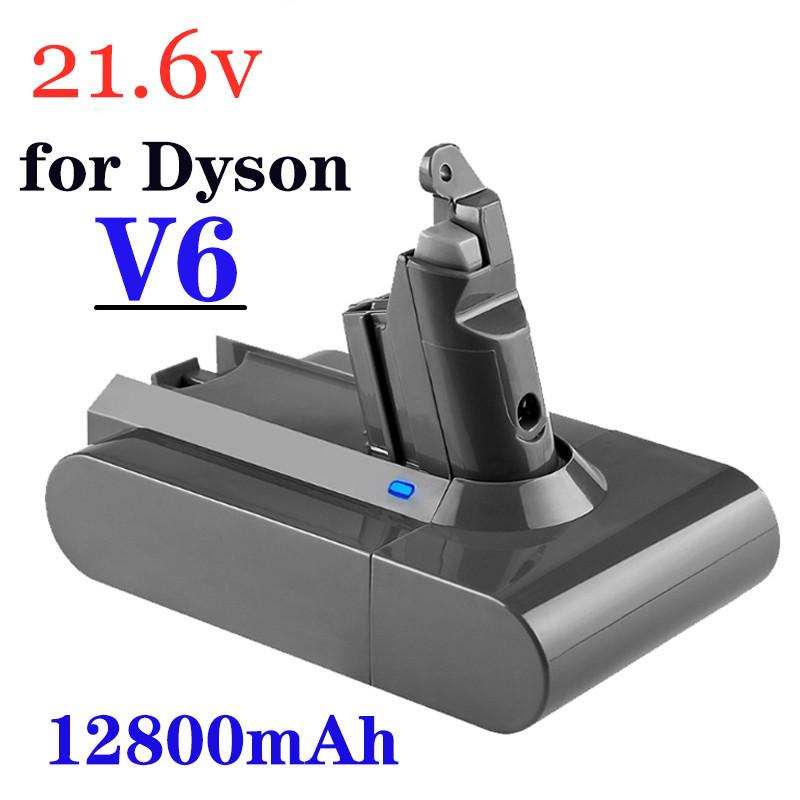 21,6 V 12800mAh Li-Ion Akku für Dyson V6 DC58 Tier DC59 Nhiều boden DC61 DC62 DC74 SV07 SV03 SV09 Pin staubsauger Màu sắc: Vàng