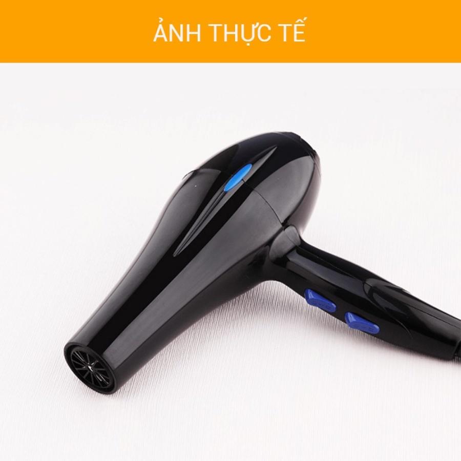 Máy Sấy Tóc 2 Chiều Nóng Lạnh Deliya Công Sất Cao 2200W, Tặng Kèm Bộ Phụ Kiện 5 Món Cao Cấp, Bảo Hành 12 Tháng