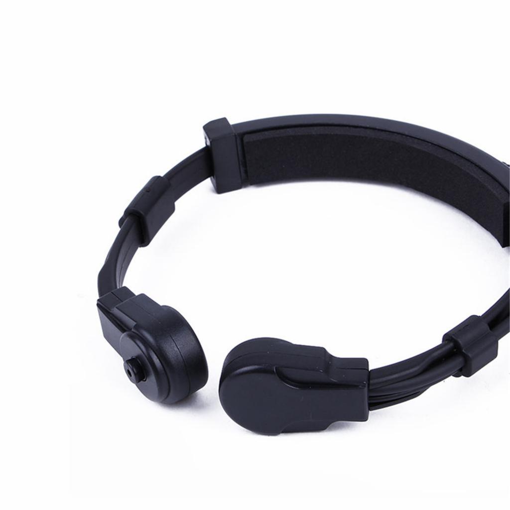 Throat Earpiece Walkie Talkie Air Tube Microphone Mic for GP338