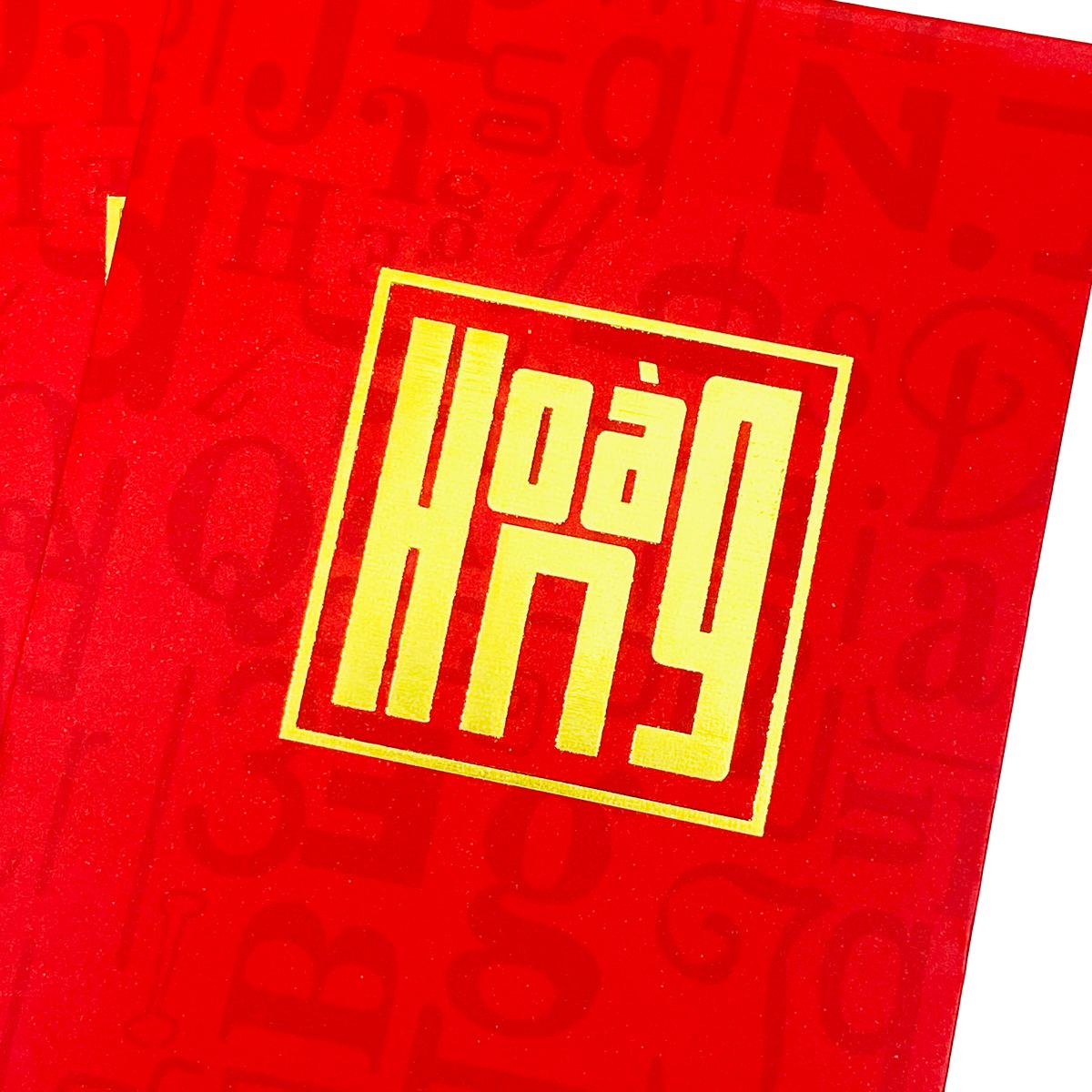 Bộ 5 Bao Lì Xì Tết Bính Ngọ 2026 - Futurebook L389 - Họ Hoàng