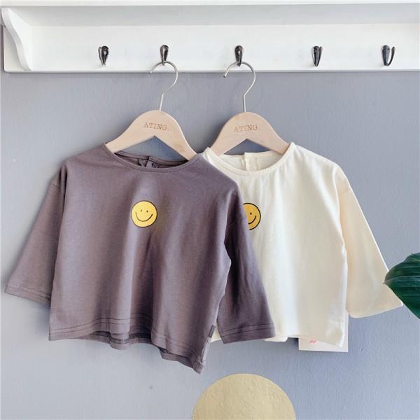ÁO THUN ICON MẶT CƯỜI VÀNG - CPKID - BAO ĐẸP CHO BÉ
