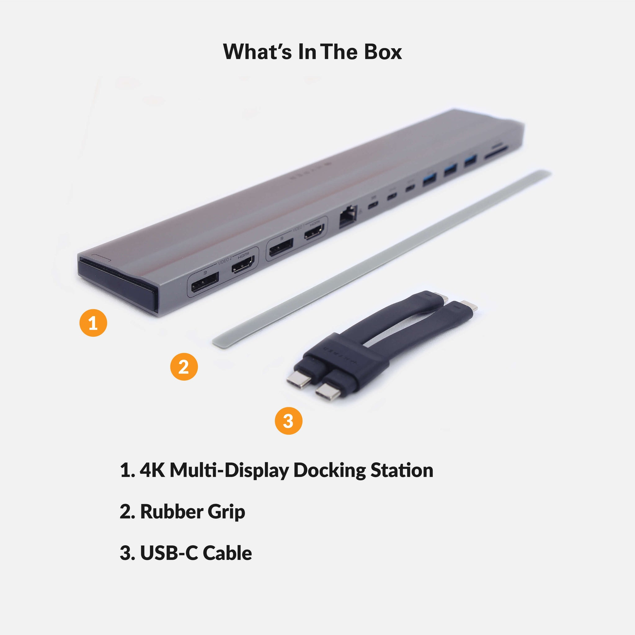 CỔNG CHUYỂN KIÊM ĐẾ CẮM ĐA MÀN HÌNH HYPERDRIVE 4K60HZ 13 PORTS MULTI-DISPLAY DOCK STATION - HD134 - Hàng Chính Hãng