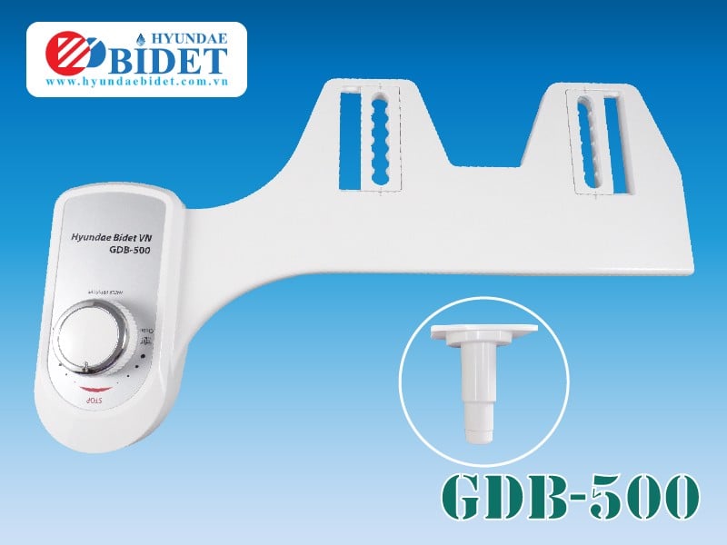 Vòi rửa vệ sinh thông minh Hyundae Bidet GDB500, Chính Hãng, BH 1 Năm, Không Dùng Điện