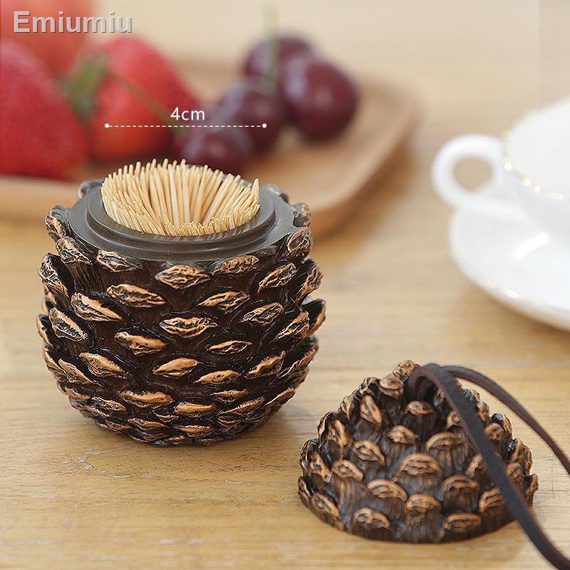 ℗Hộp đựng tăm bông phòng khách sáng tạo được cá nhân hóa với thùng đựng tăm có nắp