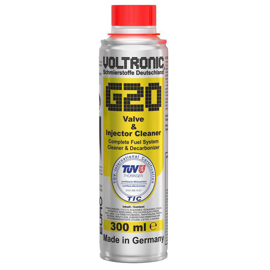 Phụ gia xăng Voltronic G20 Valve &amp; Injector Cleaner