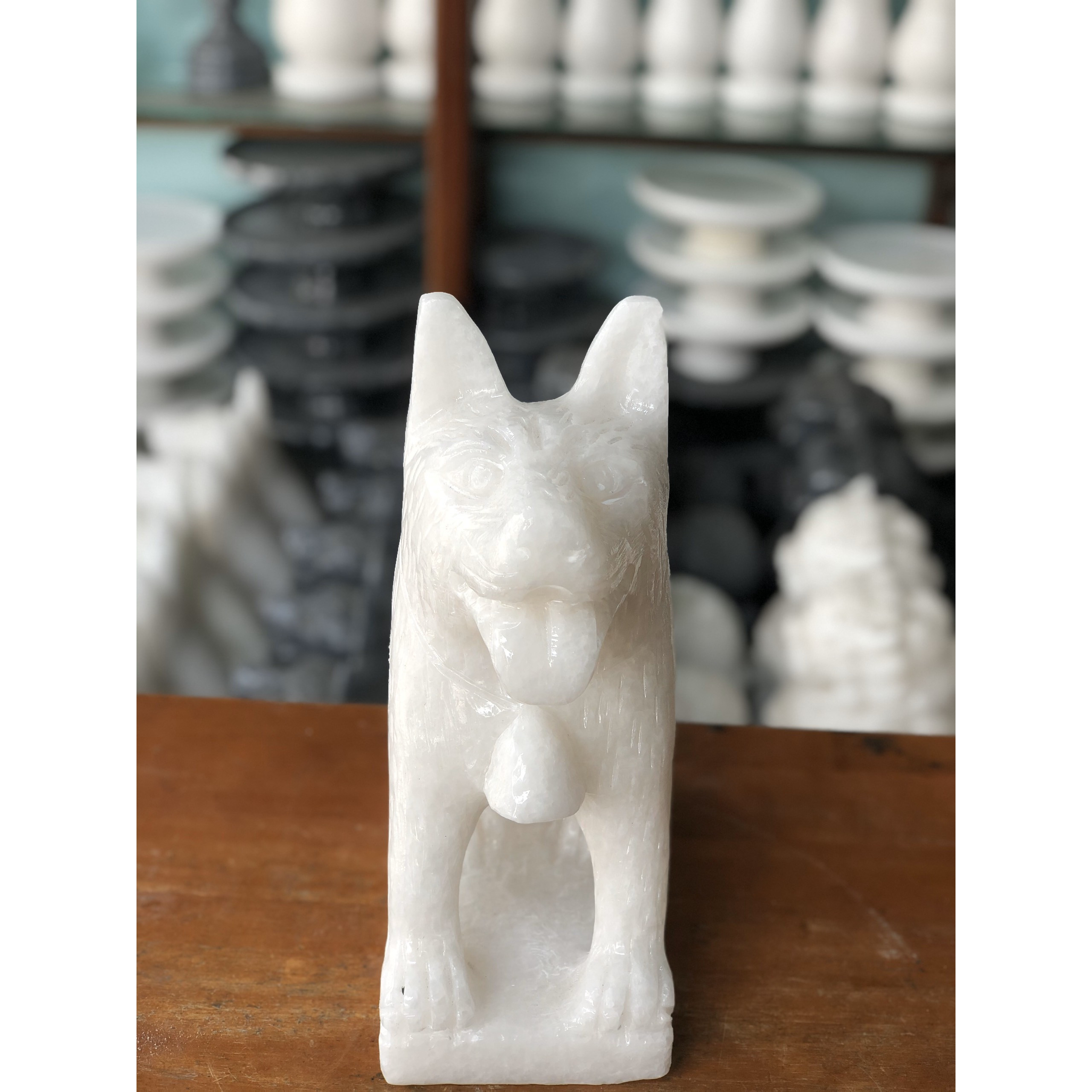 Chó đá non nước 25cm - 1 con