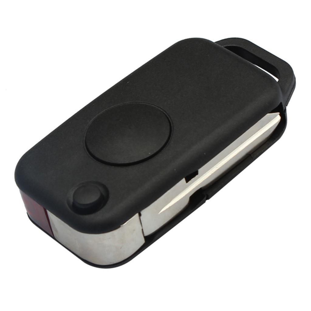 6x1 Button Uncut  Folding Remote Key Case Shell for