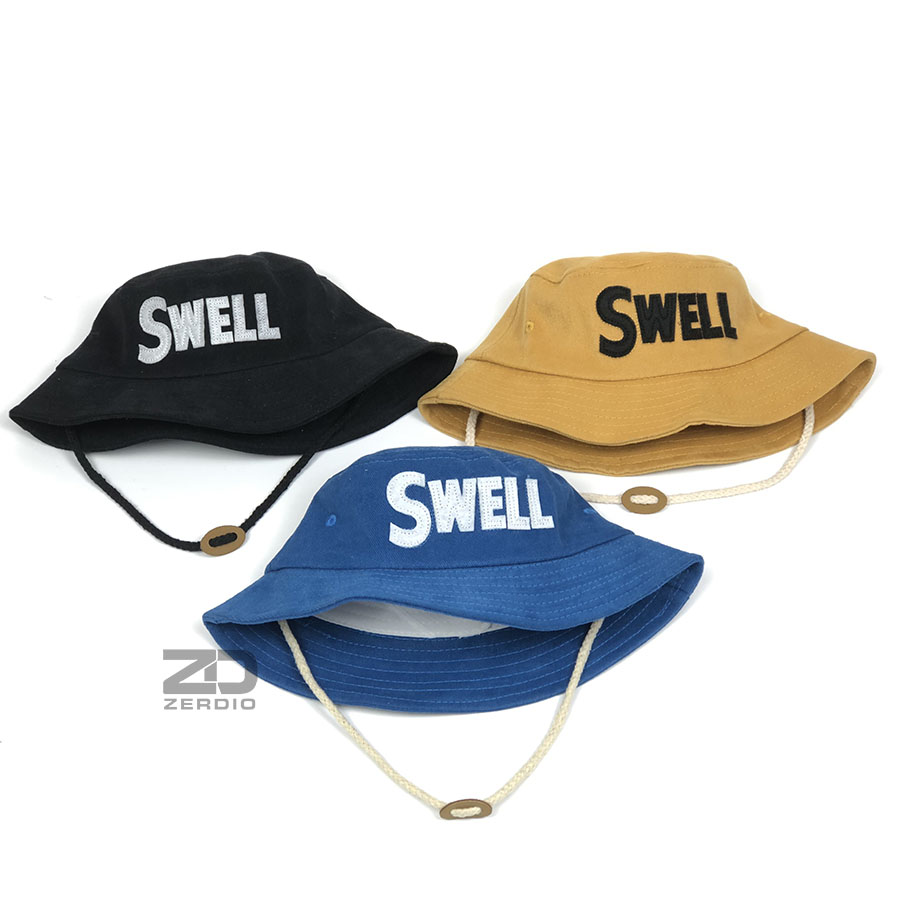 Mũ Tai Bèo Trẻ Em, Nón Bucket Cho Bé Trai, Bé Gái SWELL Có Dây MTBTE04