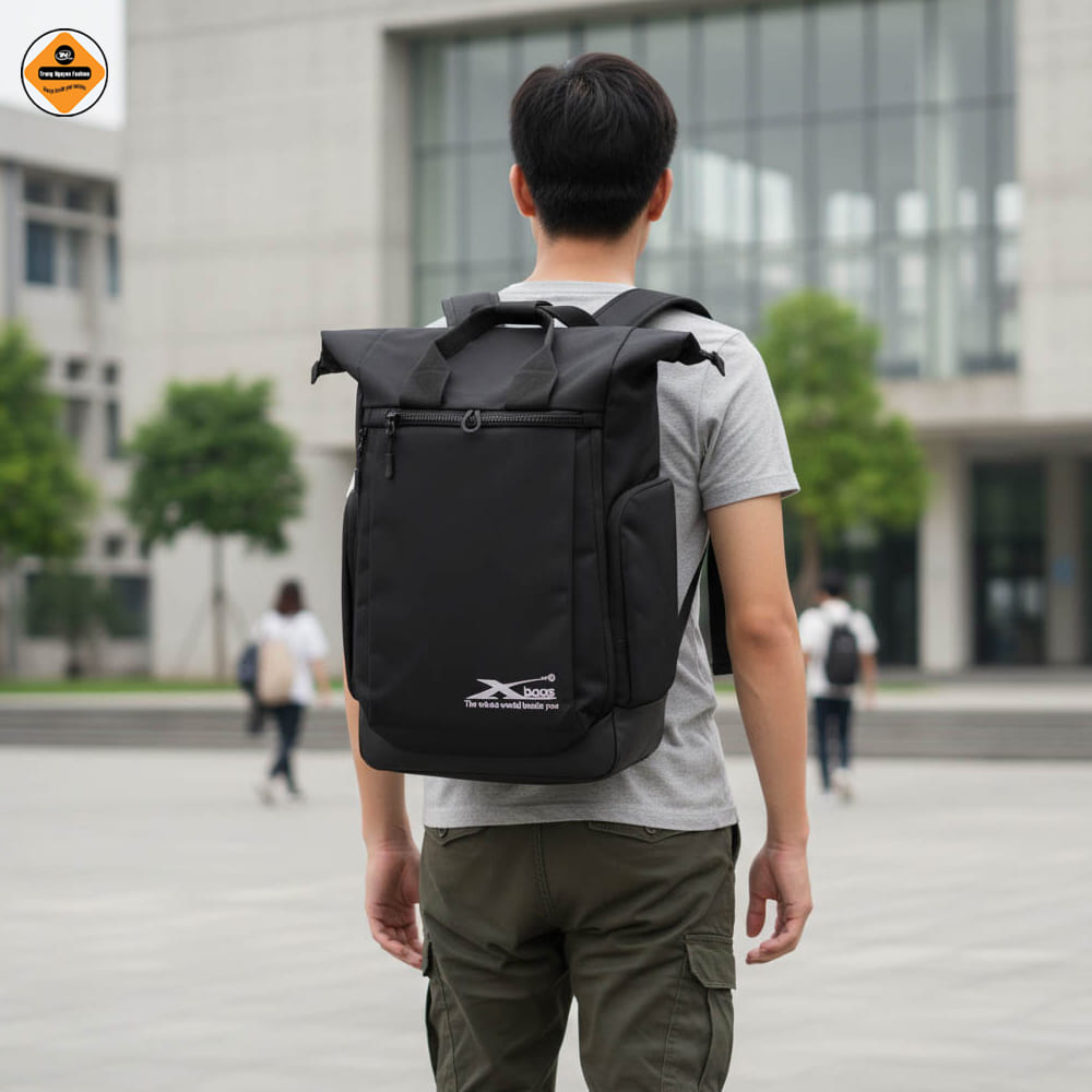 Balo du lịch cao cấp hiện đại Xbags Secret – Balo du lịch đa năng siêu nhẹ, nhiều ngăn tiện lợi, năng động cho đi du lịch dã ngoại XB1201