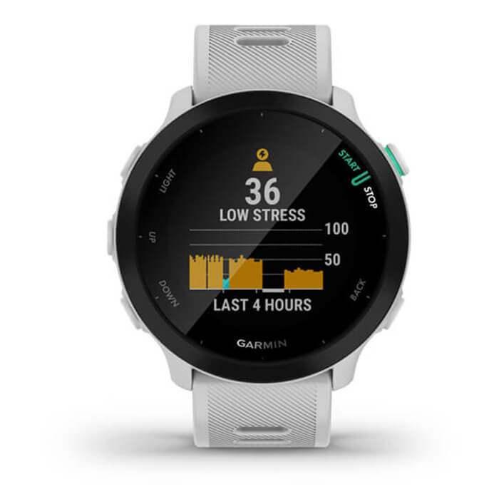 Đồng Hồ Thông Minh Garmin Forerunner 55 White - Hàng Chính Hãng