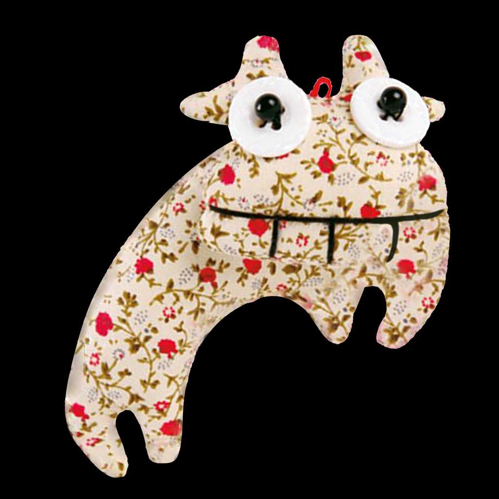 Stuffed Colorful Cow Making Kit Toy Material Package for Needlework Supplies