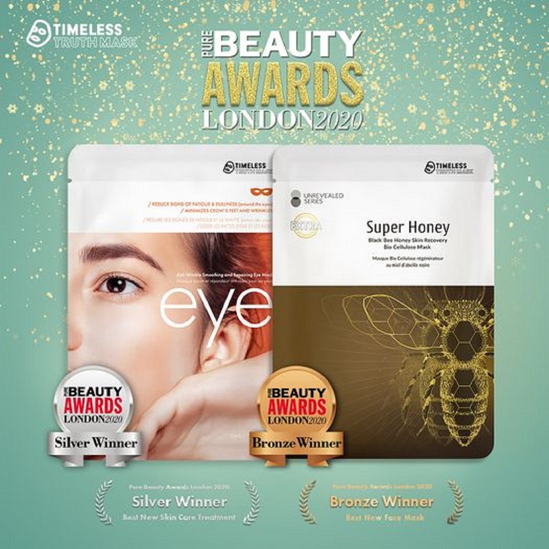 Mặt nạ Bio Chiết Xuất Mật Ong Đen, Phục Hồi Da Săn Chắc, Tăng Cường Collagen TIMELESS TRUTH MASK Black Bee