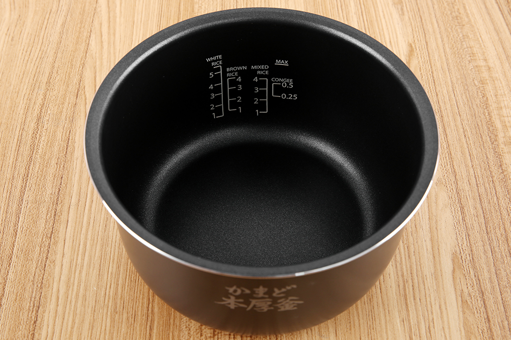 Nồi cơm điện tử Toshiba RC-10DH2PV - 1.0L - Lòng nồi dày 2.2mm, chống dính - Hàng chính hãng, bảo hành 12 tháng