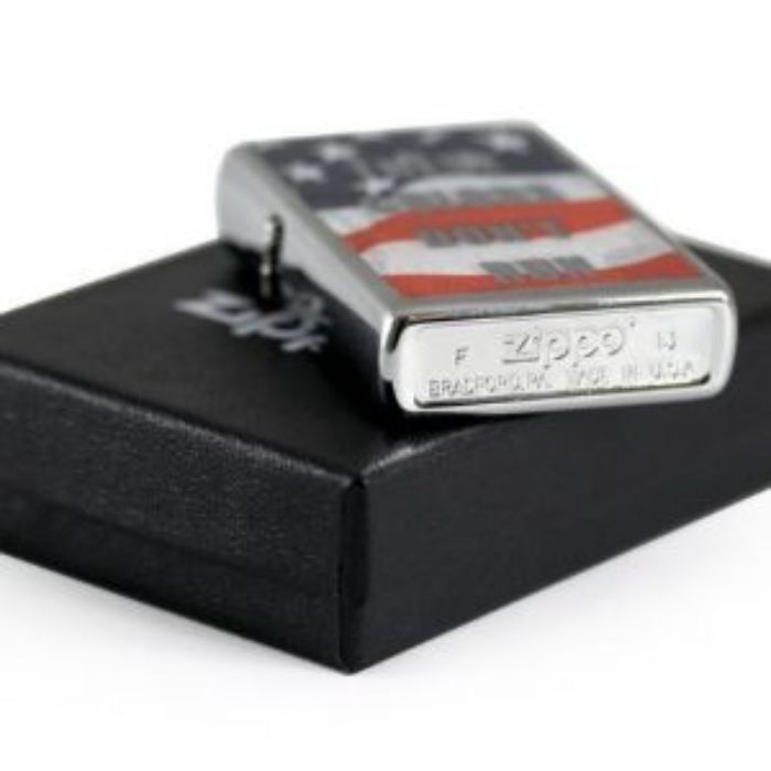 Bật Lửa Zippo These Colours Don’t Run High Polish Chrome Chính Hãng Usa