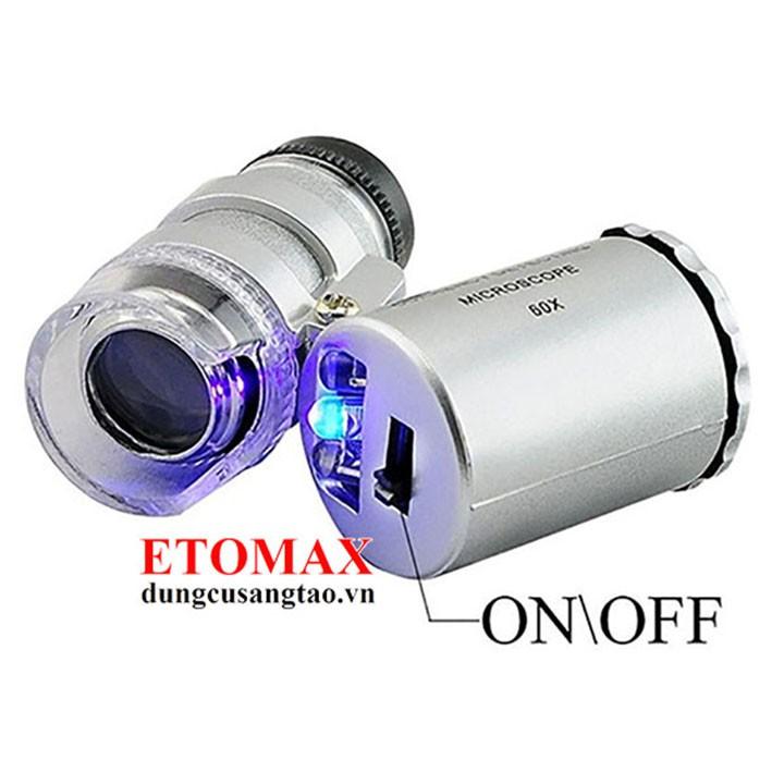 Kính lúp cầm tay mini 60x v1