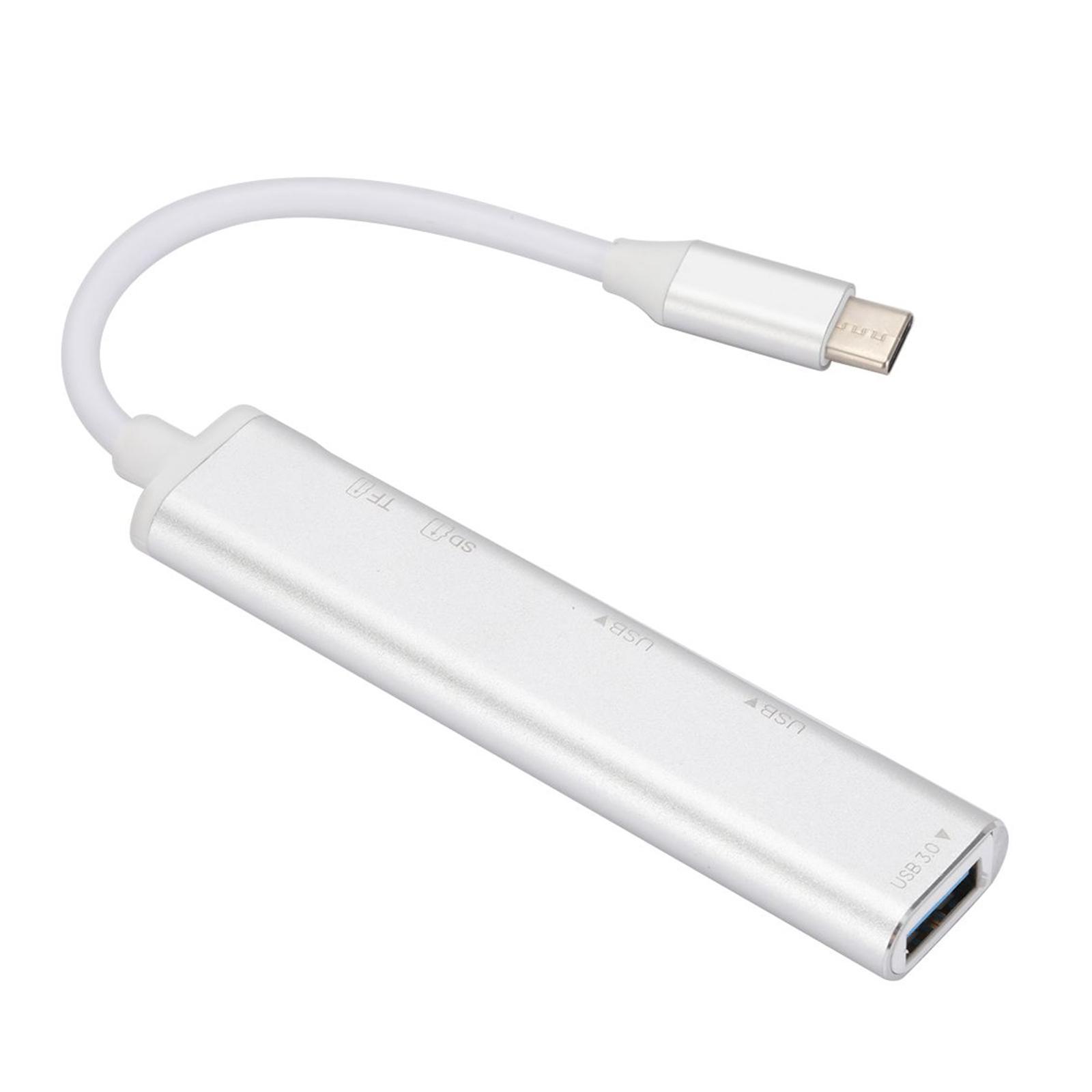 USB C Docking Station Type C Hub Aluminum Alloy Compact with USB 3.0 5Gbps for Laptop Home