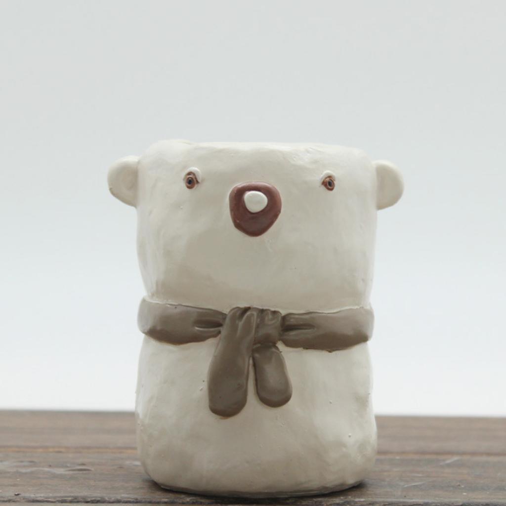 Flowerpot Creative Resin Flower Pot Planter Garden Succulent Plant Decor #10