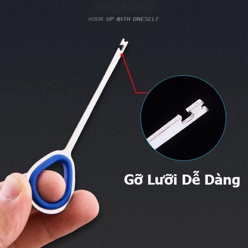 KÉO CẮT THẺO VÀ GỠ LƯỠI CÂU CÁ
