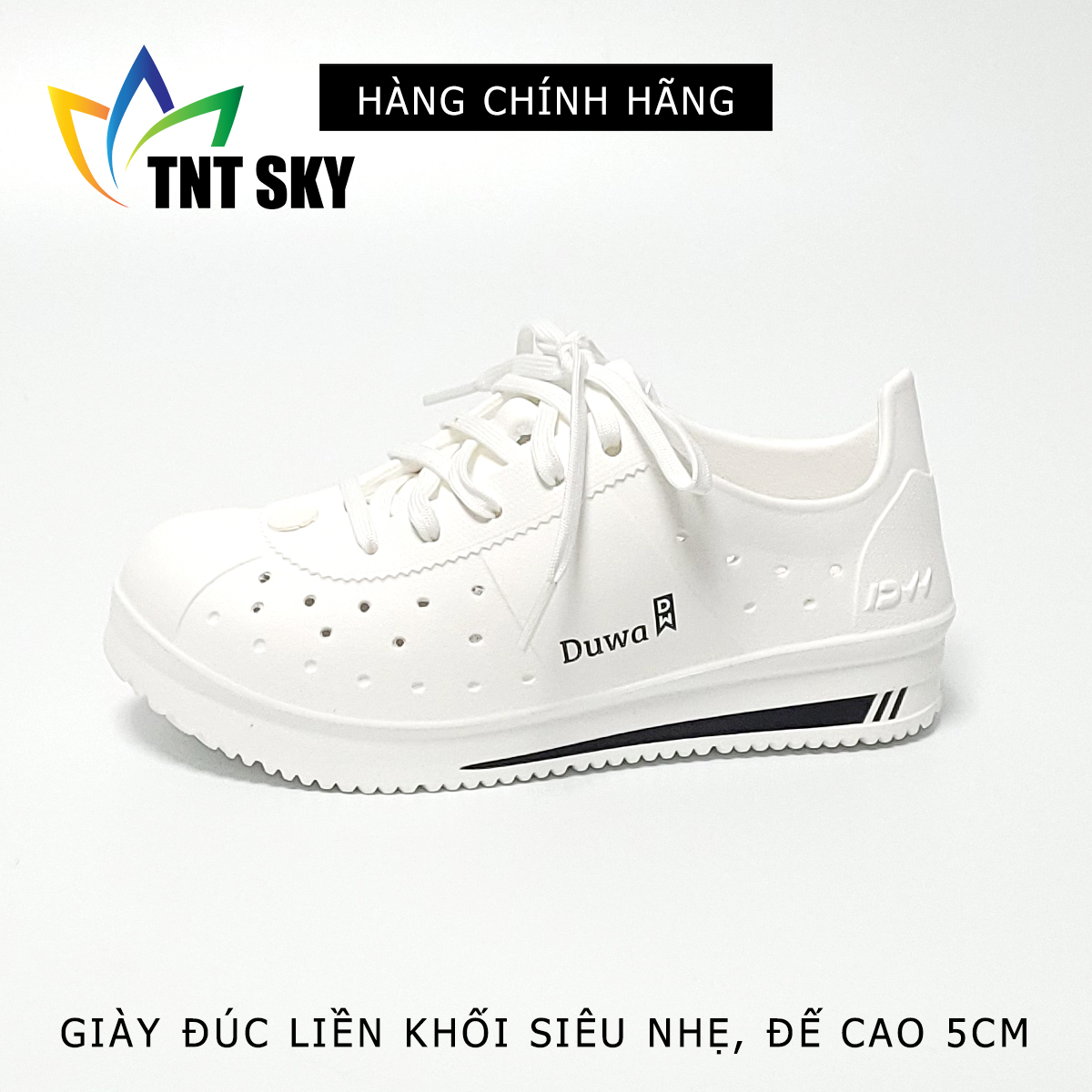Giày Nữ Đúc Liền Khối Siêu Nhẹ Đế Cao 5CM - Hàng Chính Hãng - TK577