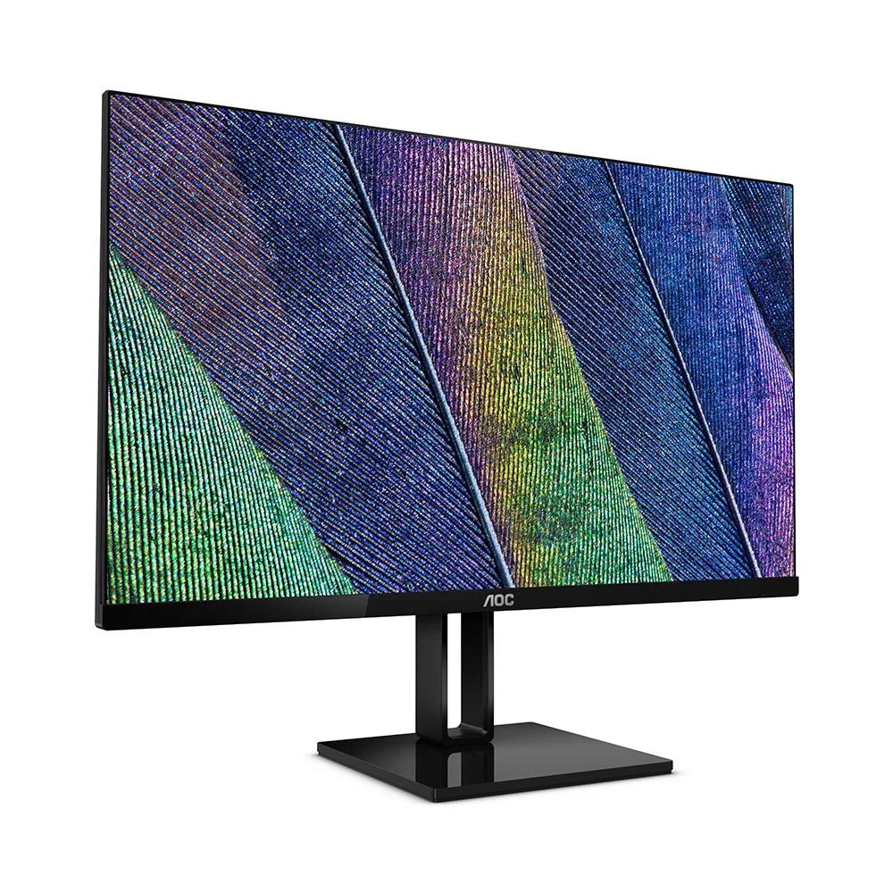 Màn hình LCD AOC 27V2Q (27inch/1920 x 1080/IPS/75Hz/5 ms/FreeSync) - Hàng Chính Hãng