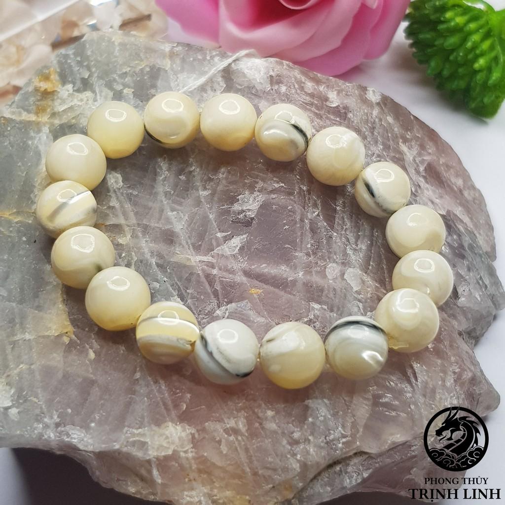 VÒNG CHUỖI ỐC TRẮNG