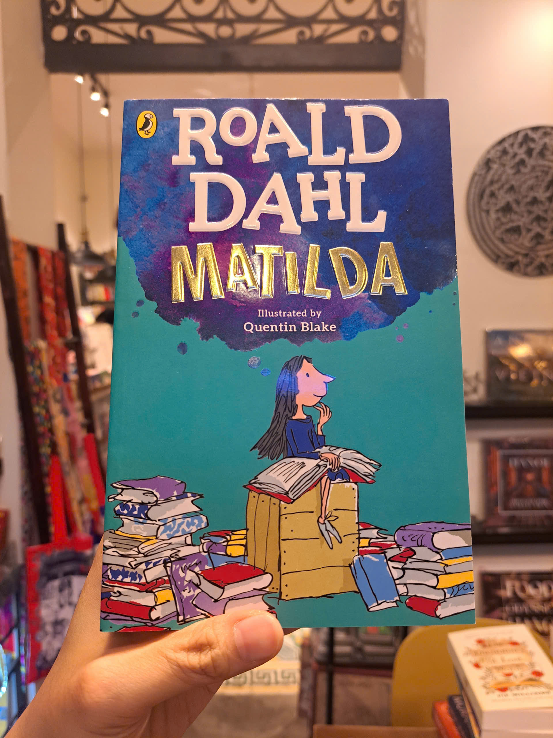 Sách - Matilda by Roald Dahl | Childrens Novel / Tiểu thuyết Thiếu nhi / Truyện Tiếng Anh Nhập khẩu