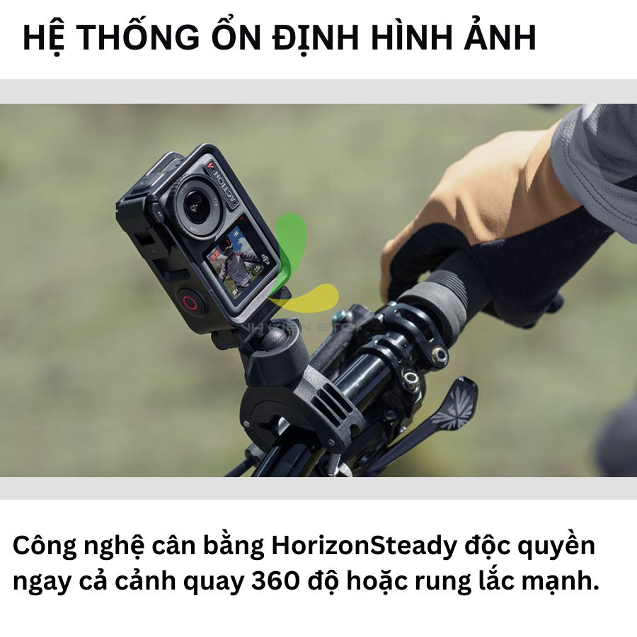 Máy quay phim hành động DJI Osmo Action 4 (DJI OA4) - Camera hành trình quay 4k, công nghệ mới chống rung HorizonSteady - Hàng chính hãng