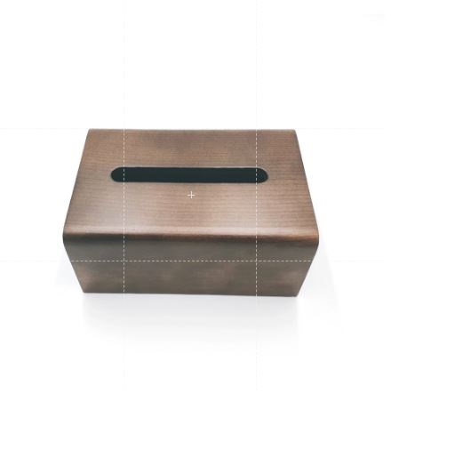 Hộp đựng khăn giấy các loại - Màu tự nhiên - 19 x 13 x 8.5cm Cạnh Vuông