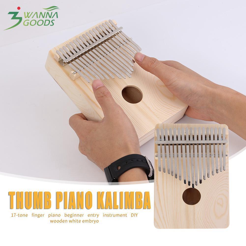 Đàn Kalimba 17 Phím Bằng Gỗ Cho Người Mới Tập Chơi