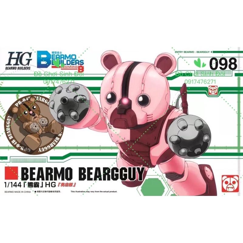 Đồ chơi lắp ráp mô hình  gấu Hồng 098