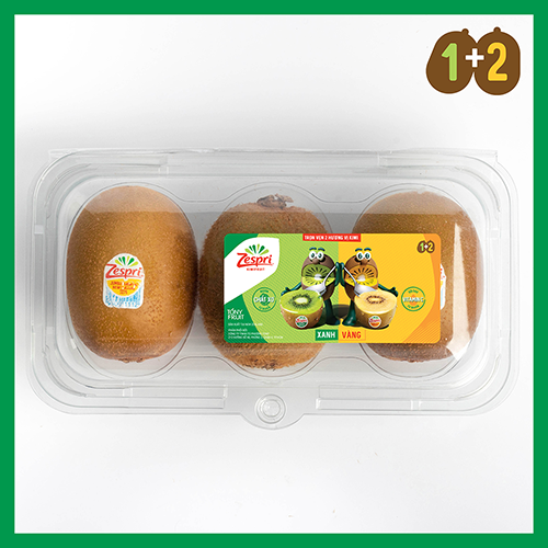 Kiwi Vàng & Xanh Zespri - Hộp 03 Trái