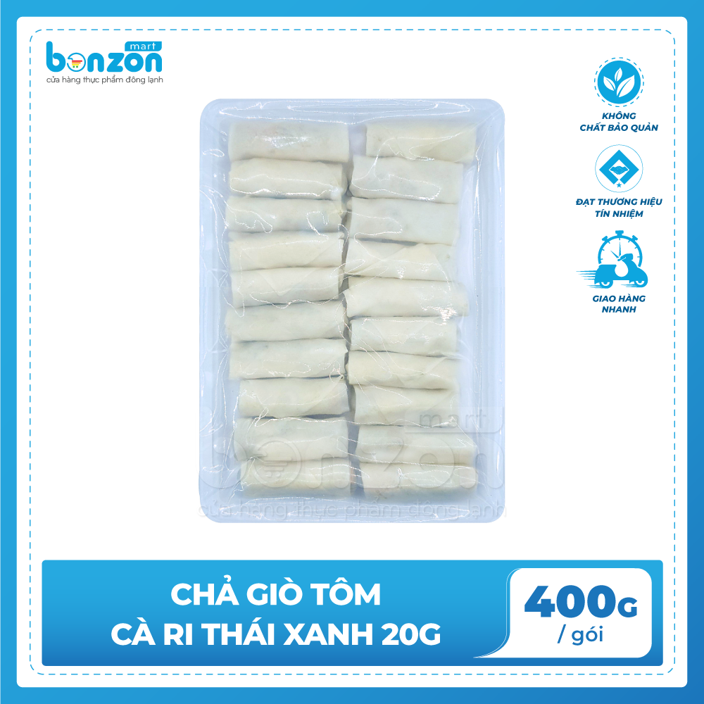 Chả Giò Tôm Cà Ri Thái Xanh 400gr