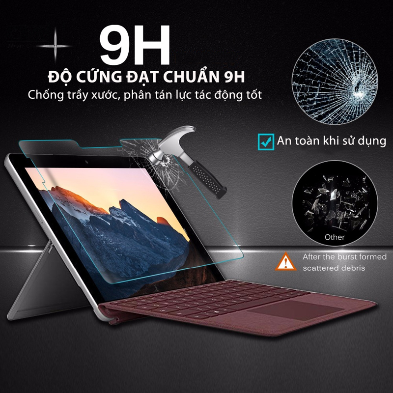 Dán Màn Hình Cường Lực dành cho Microsoft Surface Go 3 2021 9H