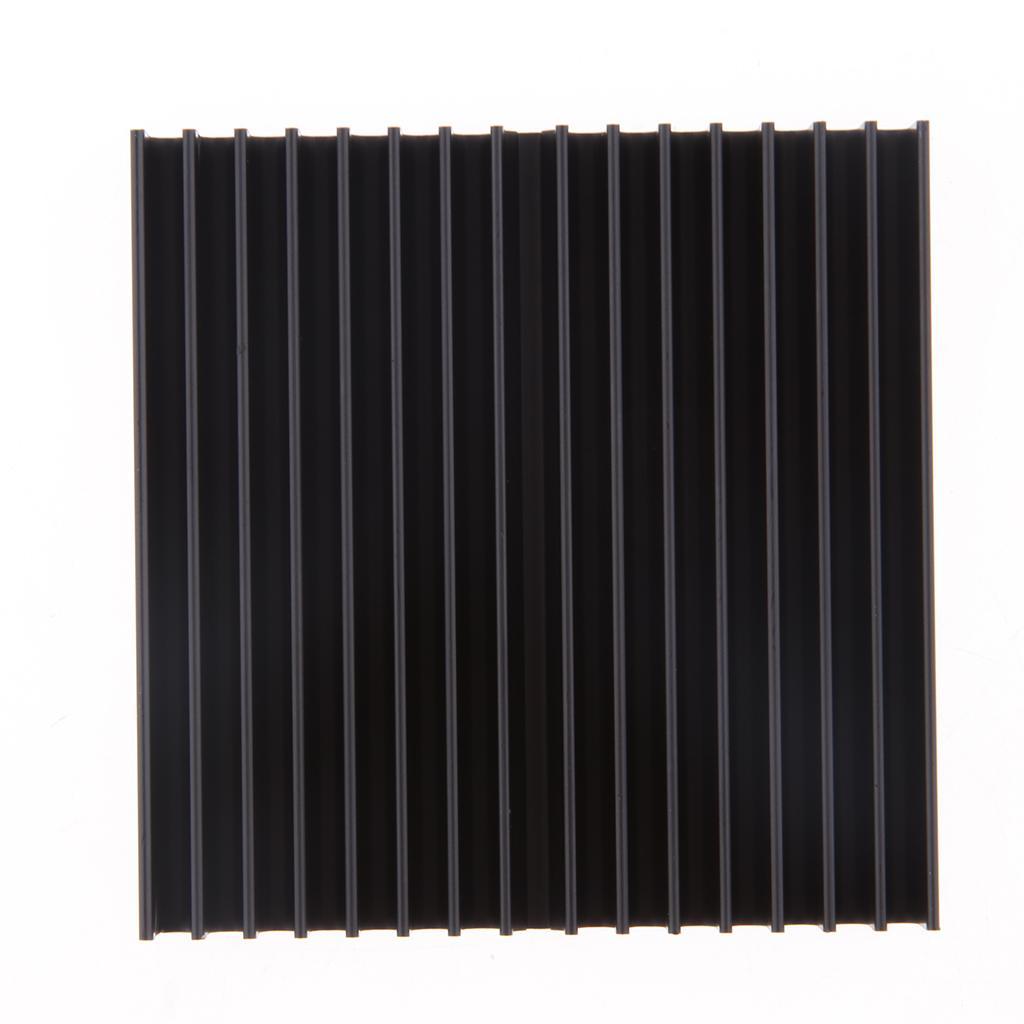 Black Cooler Aluminum Heatsink Radiator Heat Sink Chip for IC LED Power