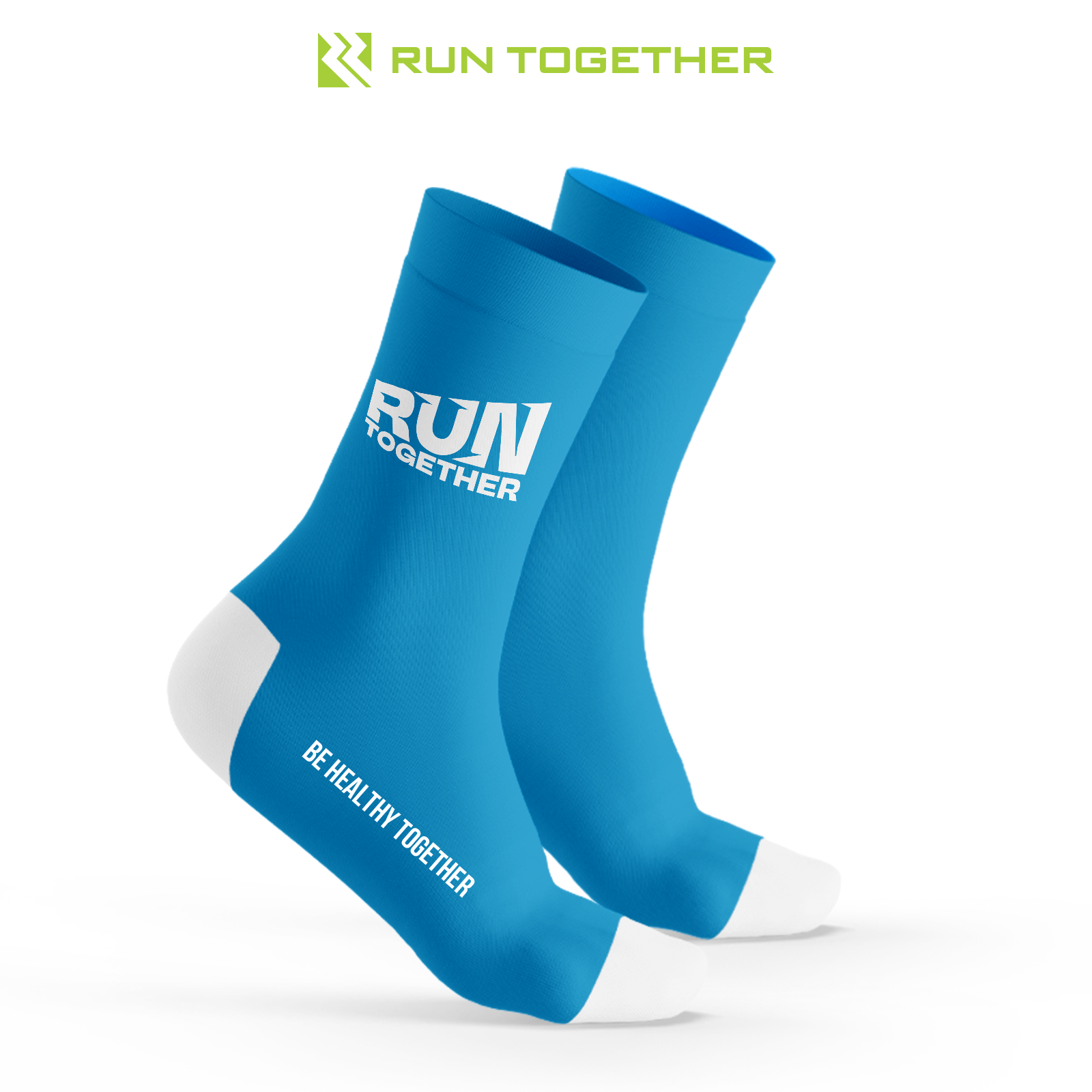 Tất Vớ Thể Thao Nam Nữ Chạy Bộ Chính Hãng Run Together Cotton Thấm Hút Mồ Hôi | Mẫu 01