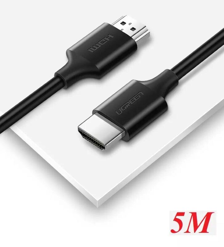 Ugreen UG60177HD134TK 5M màu đen Cáp tín hiệu HDMI 2.0 hỗ trợ 4K2K Đồng 100% - HÀNG CHÍNH HÃNG