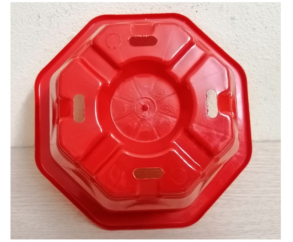 ComBo 10 Chậu Nhựa Trồng Cây Bát Giác Mini Kích Thước 17x17x10Cm