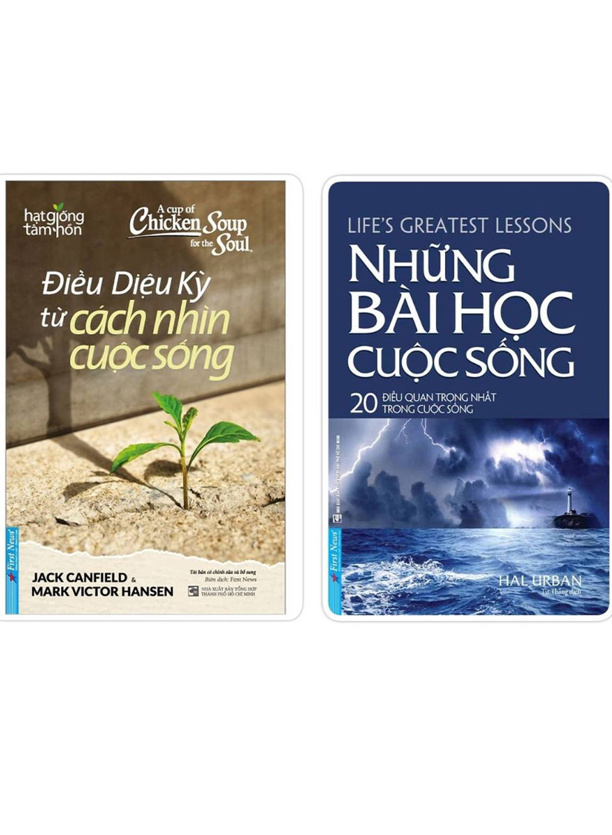 Combo Điều Diệu Kỳ Từ Cách Nhìn Cuộc Sống + Những Bài Học Cuộc Sống (Bộ 2 Cuốn) - FN 